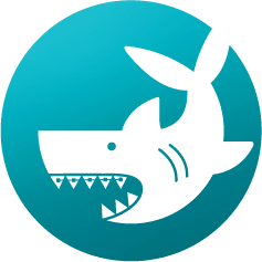 Valencia branding visuals shark icon