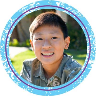 Little boy smiling
