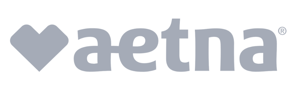 Aetna health insurance logo.