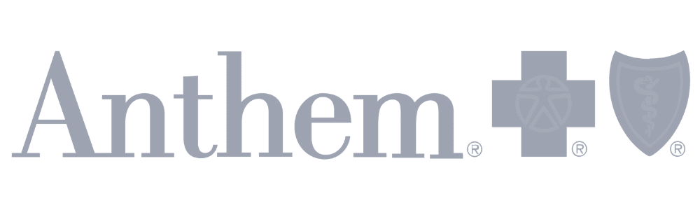 Anthem blue cross blue shield insurance logo.